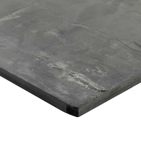 India Black 12x24 Natural Cleft Slate Tile
