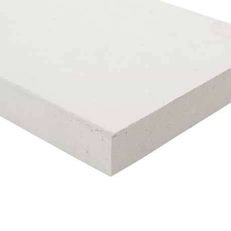 Corinthian White 12x24 Honed Limestone 5CM Pool Coping