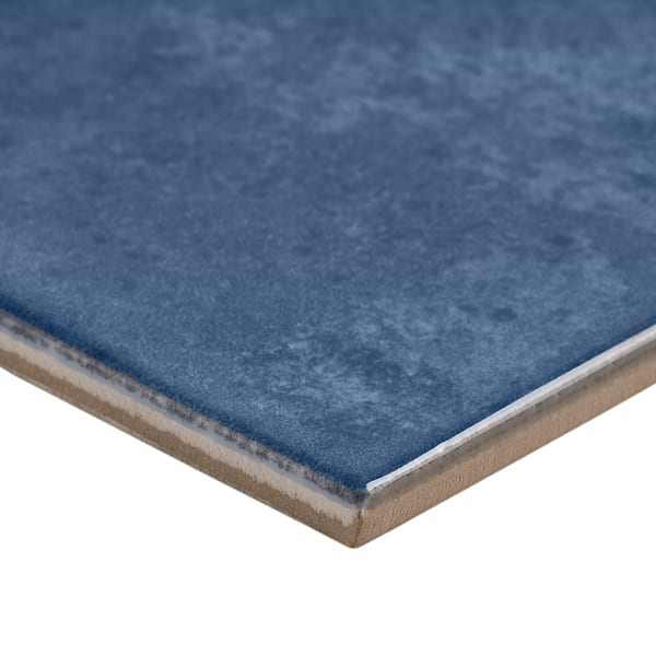 Aquarella Denim Blue 4x16 Glossy Ceramic Tile