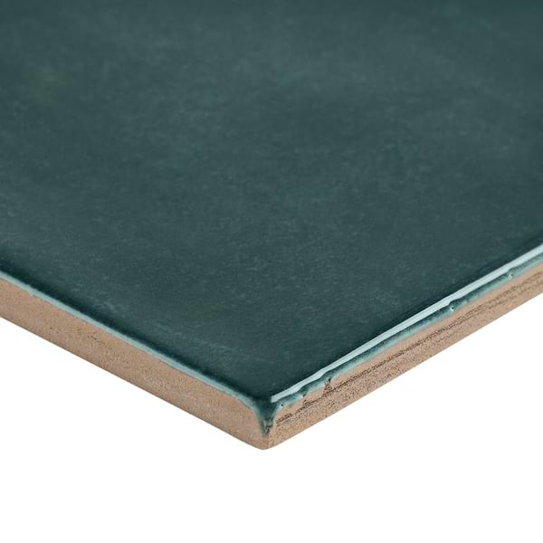 Aquarella Teal Blue 4x16 Glossy Ceramic Tile