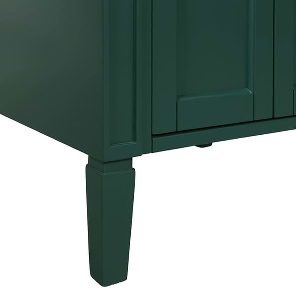 Montair Green 24" Single Vanity With Carrara White Marble Top