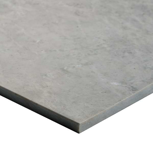 Alterno Earth Gray and Crema Ella Beige 12x12 Honed Marble Checkerboard Tile