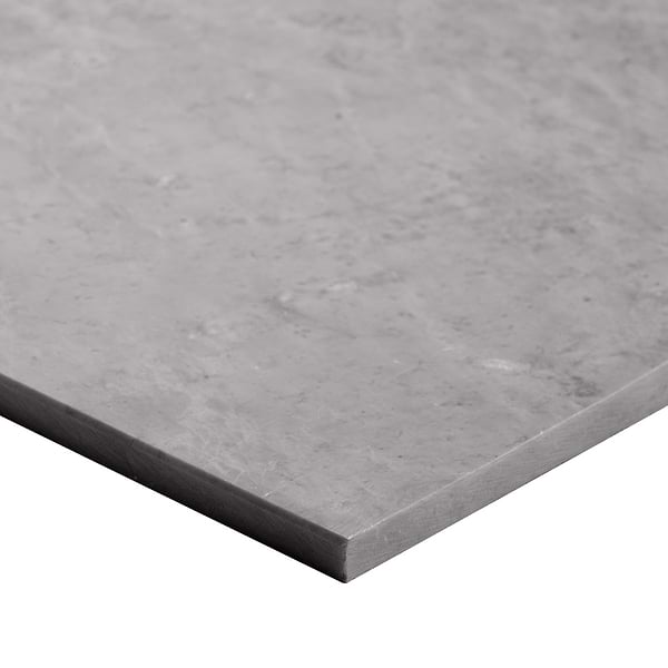 Alterno Earth Gray and Crema Ella Beige 12x12 Polished Marble Checkerboard Tile
