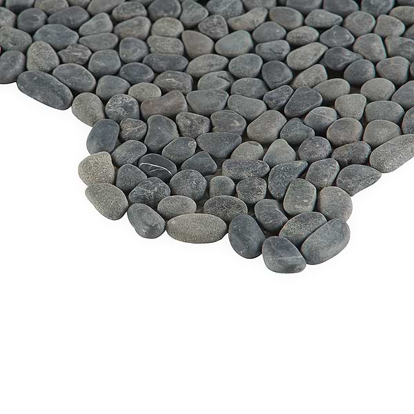 Nature Lava Black Micro Pebble Mosaic