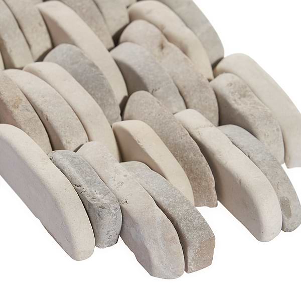 Nature Lombok Stacked Pebble Mosaic