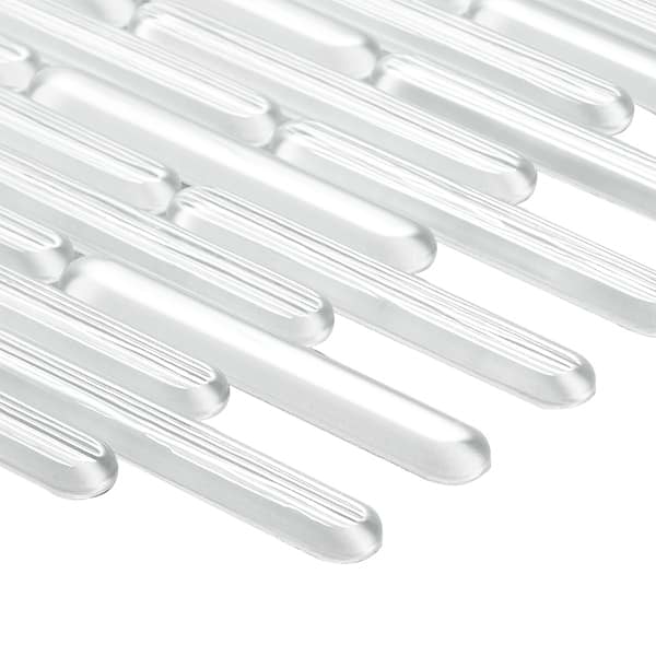 Baltoro Super White Polished Glass Mosaic Wall Tile