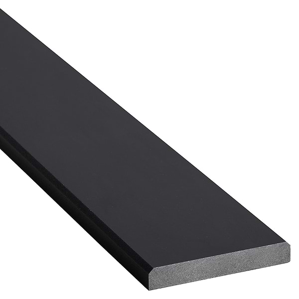 Pure Black 4x36 Engineered Stone Threshold Saddle