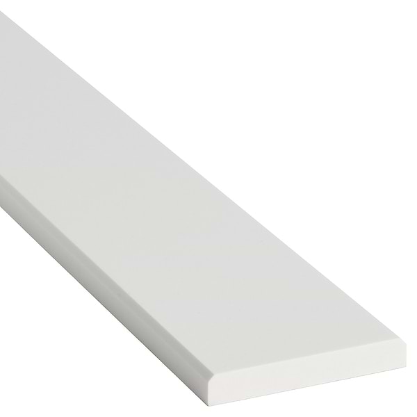 Pure White 4x36 Engineered Stone Threshold Saddle
