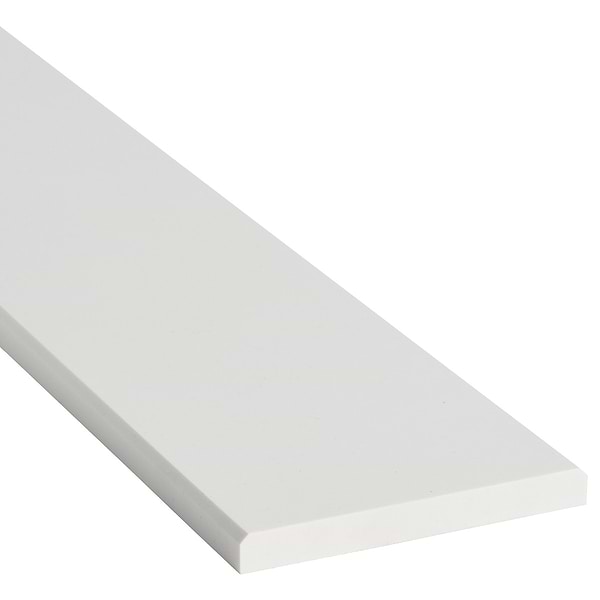 Pure White 6x36 Engineered Stone Threshold Saddle
