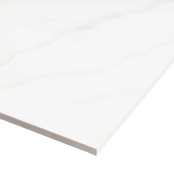 TileBarXL Marmi White Calacatta 24"X48" Polished Porcelain Tile