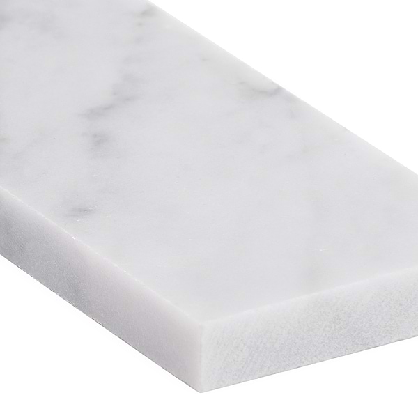 Sample of Brushed Stone Carrara Marble Subway Tile- 2x8 ($16.95 Per Sq. Ft.)