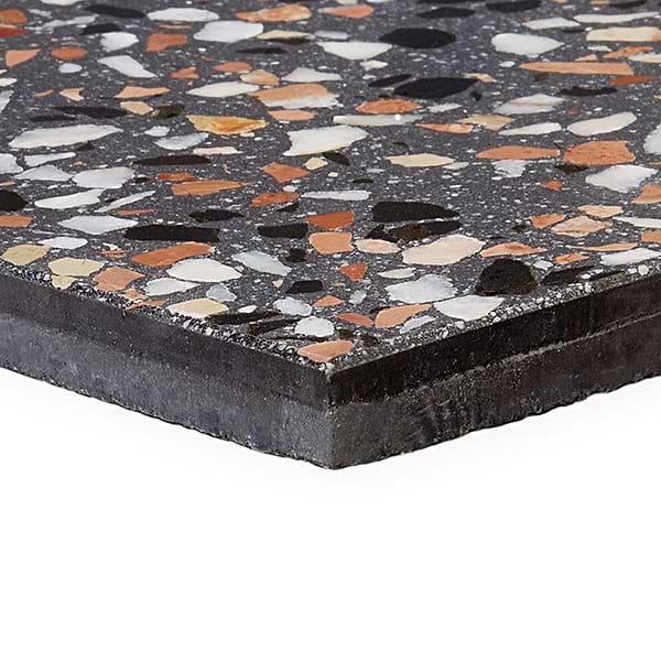 True Terrazzo Paradiso Gray 16x16 Polished Terrazzo Tile