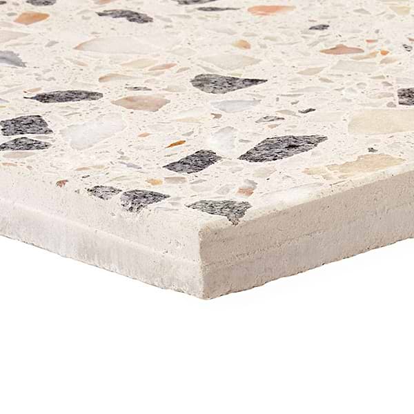 True Terrazzo Sonora Beige 16x16 Polished Terrazzo Tile