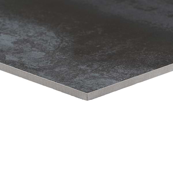 Sample-Hewlett Black Iron Matte Porcelain Tile