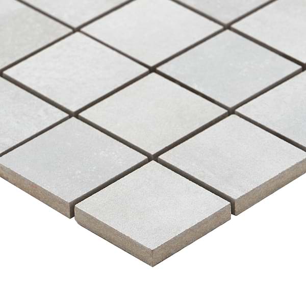 Hewlett Pearl Mist Gray 2x2 Matte Porcelain Mosaic