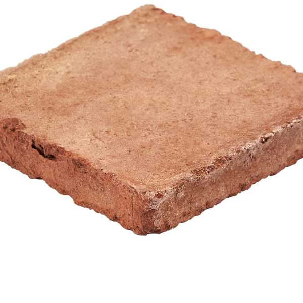 Terra Villa Red 4x4 Matte Presealed Genuine Terracotta Tile
