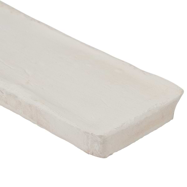 Terra Villa White 2x6 Matte Presealed Genuine Terracotta Tile
