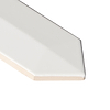 Kent White 3x12 Contour 3D Picket Polished Ceramic Wall Tile