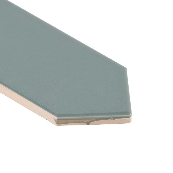 Kent Jade Green 3x12 Picket Polished Ceramic Wall Tile