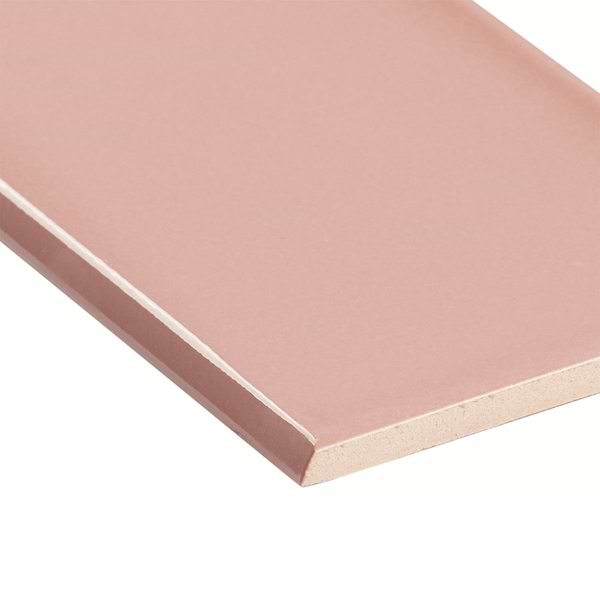Park Hill Coral Rose 4x12 Polished Porcelain Bullnose