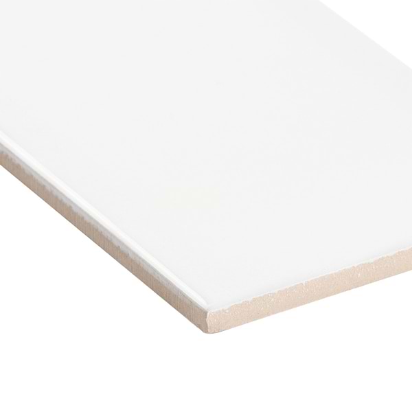 Park Hill White 4x12 Polished Porcelain Tile