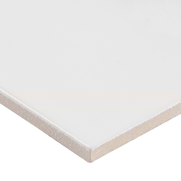 Park Hill White 4x8 Polished Porcelain Cove Base
