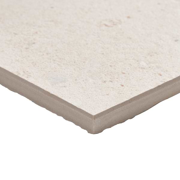 Piccoli Petite Avorio Cream 4x12 Terrazzo Look Matte Porcelain Tile