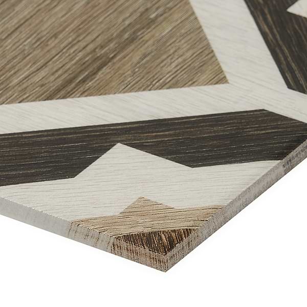 Delancey Starwood Oak Brown 8x8 Matte Porcelain Tile
