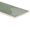 Los Lunas Green 4x12 Polished Ceramic Subway Wall Tile