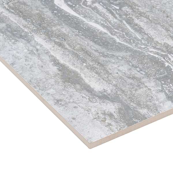 Basic Travertine Sky 12x24 Matte Porcelain Tile