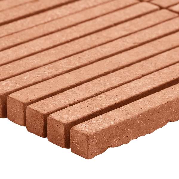 Terra Cortona .5x6 Stacked Matte Terracotta Mosaic Tile