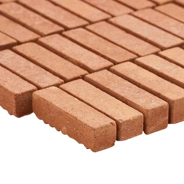 Terra Cortona .5x2 Mini Brick Matte Terracotta Mosaic Tile