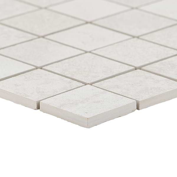 Bronx White 2x2 Matte Porcelain Mosaic Tile