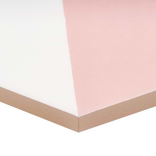 HexArt Pop Rose 8" Hexagon Matte Porcelain Tile