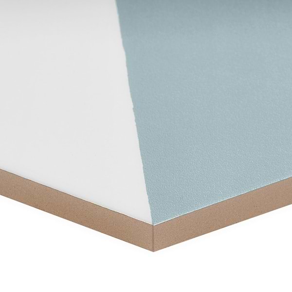 HexArt Pop Turquoise 8" Hexagon Matte Porcelain Tile
