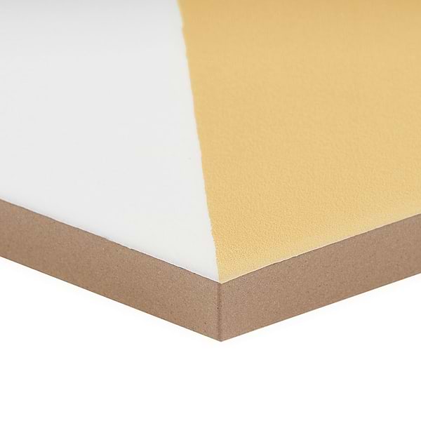 HexArt Pop Yellow 8" Hexagon Matte Porcelain Tile