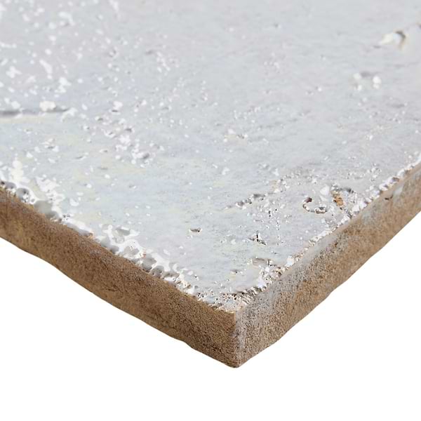 Opera Terracotta by Paula Purroy Perla 6x6 Square Matte and Pearlized Terracotta Tile
