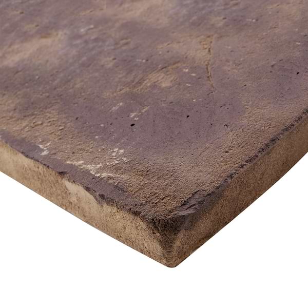 Opera Terracotta by Paula Purroy Bordeaux 6x18 Trapezoid Matte Terracotta Tile
