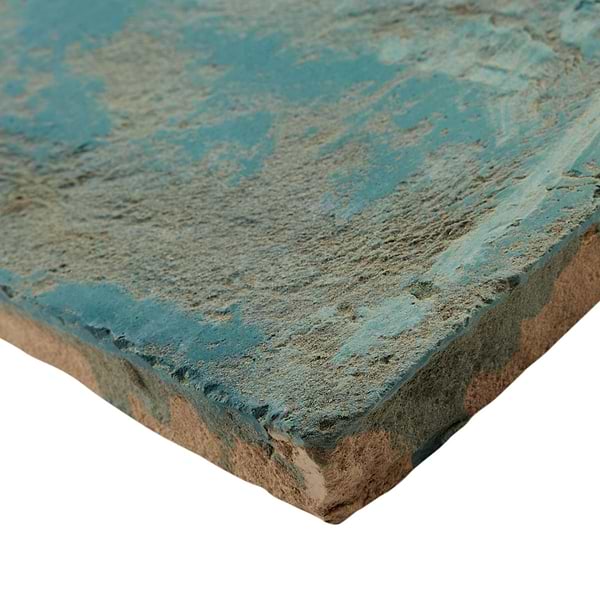 Opera Terracotta by Paula Purroy Lagoon 6x18 Trapezoid Matte Terracotta Tile