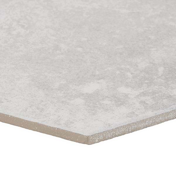 Terra Pompeii Blanco White 8" Hexagon Matte Porcelain Tile