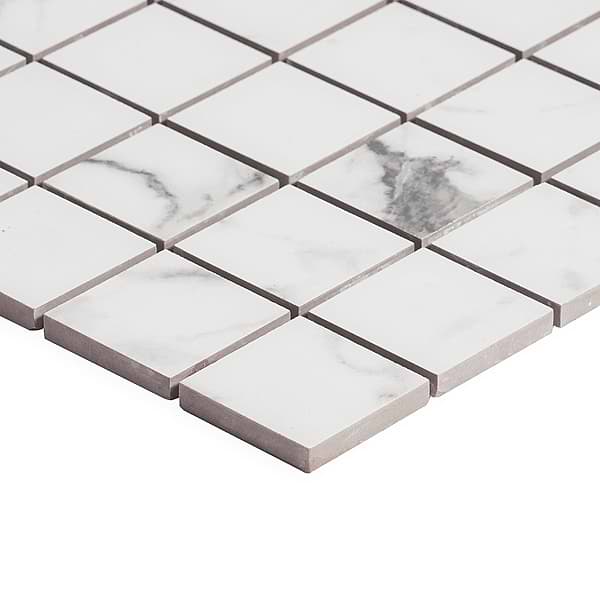 DreamStone Statuario Venato 2x2 Matte Porcelain Mosaic