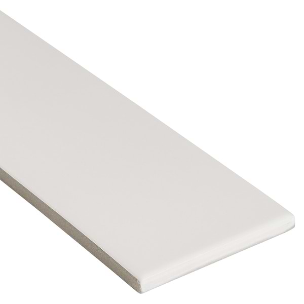 Roller White 3x11 Matte Porcelain Subway Tile