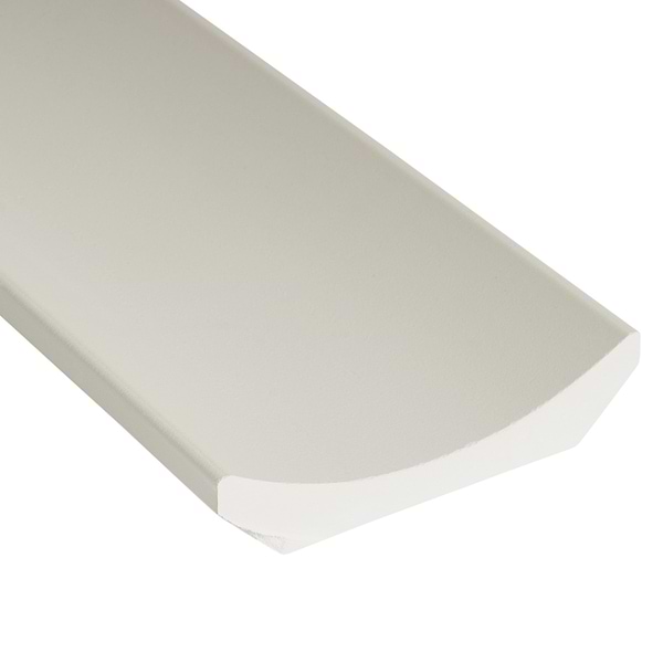 Roller Fluted Column White 4x36 3D Handmade Matte Ceramic Tile