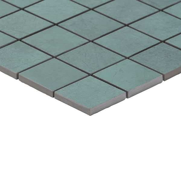 Bond Viridum Green 2x2 Matte Porcelain Mosaic Tile