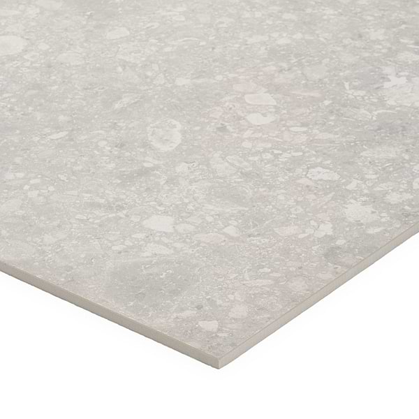 Rizo Gray 24x24 Terrazzo Look Matte Porcelain Tile