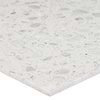 Terrazzo Italy Sacra Bianco White 24x24 Honed Terrazzo Tile