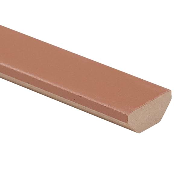 Arlo Terracotta 1x11 Matte Ceramic 1/4 Round BullNose