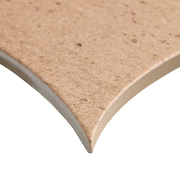 Raval Canyon Terracotta 3x8 Petal and Peach Terracotta 6x6 Kite Matte Porcelain Tile