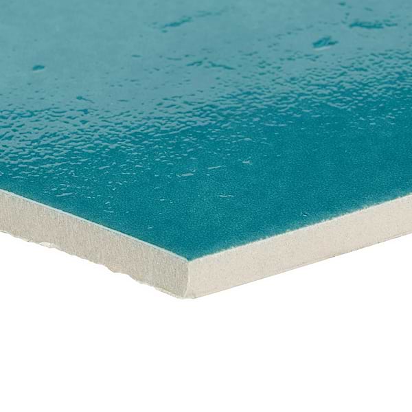 Cavallo Fiji Blue 7" Hexagon Glossy Porcelain Tile