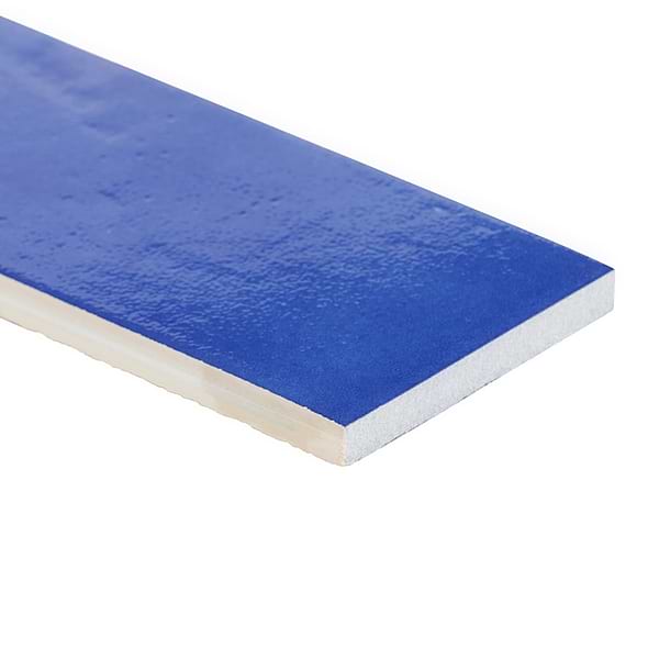 Cavallo Poseidon Blue 3x18 Glossy Porcelain Subway Tile
